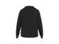 Sweat-shirt noir à col, vue de dos