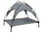 Lit de chien Zooard avec auvent : confort et protection solaire.