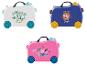 Valises enfant à roulettes Peppa Pig : thèmes jungle et banane.