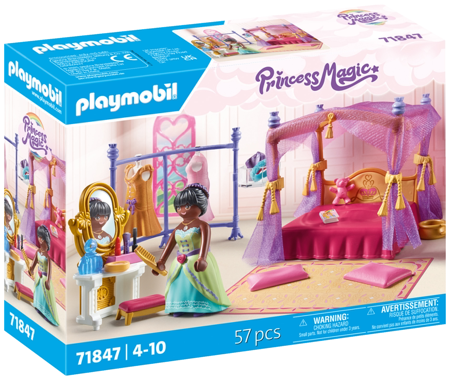 PLAYMOBIL Coffret de jeux best-seller Bateau de pompier ou Requin ou Cuisine ou Chambre (chambre à coucher)
