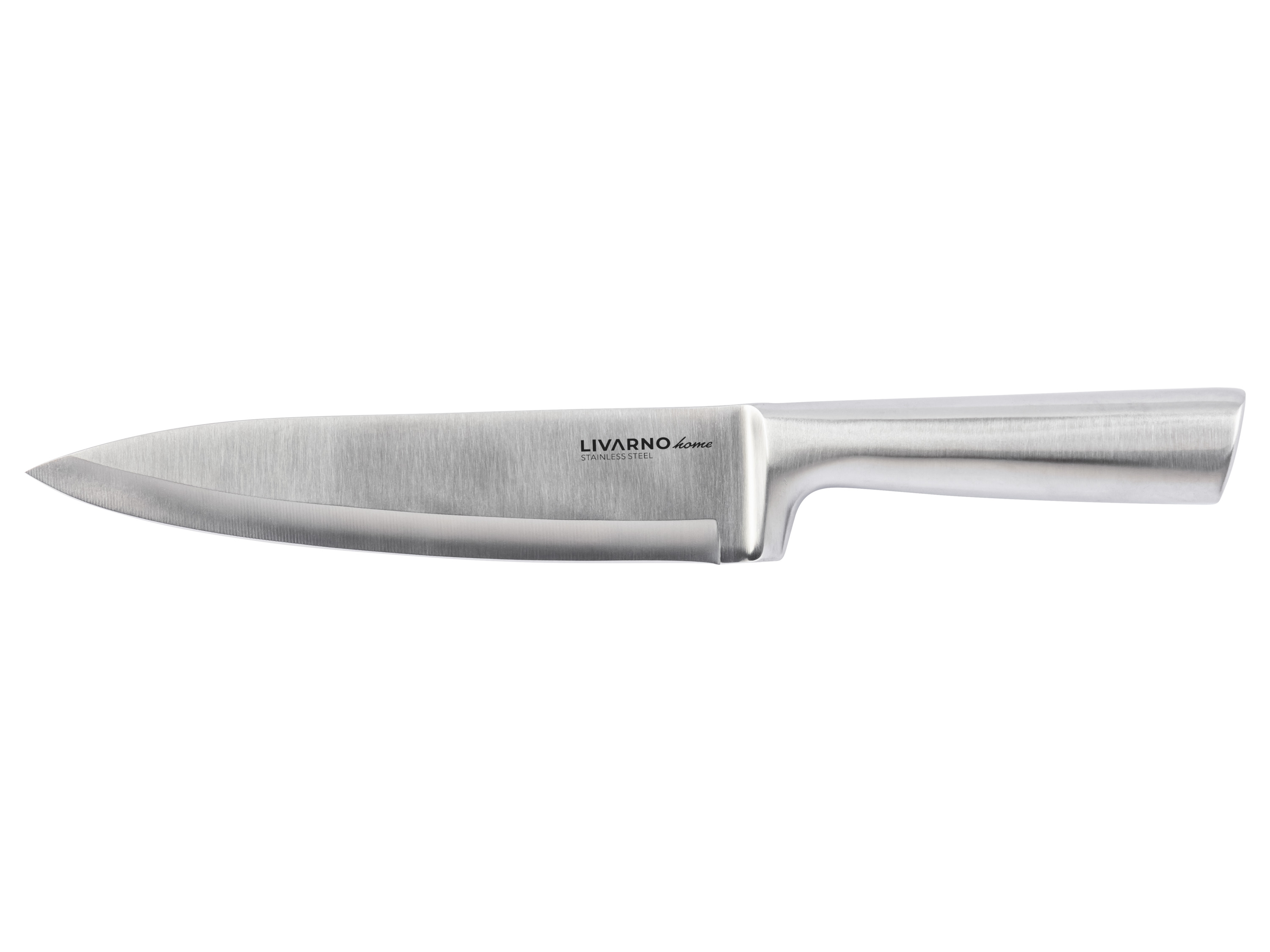 LIVARNO home Couteaux de cuisine (Couteau de chef avec manche en acier inoxydable)