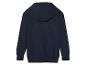 Sweat-shirt à capuche bleu marine pour enfant.