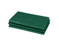 Tissu vert foncé plié pour le camping ou l'utilisation en plein air.