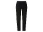 Pantalon noir décontracté à cordon de serrage.