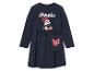 Robe fille Minnie Mouse, bleu marine, manches longues.