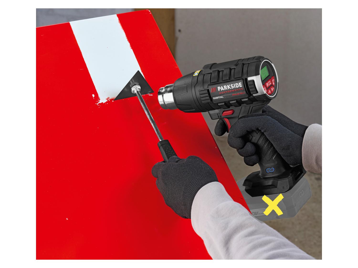 Décapeur Thermique Sans Fil Parkside PHLGA 20-Li A1 - 20V - Neuf Dans Son Emballage