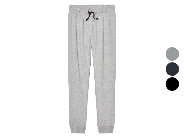 Jogging gris avec cordon, disponible en gris, noir et gris foncé.