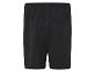 Shorts noirs à cordon de serrage.