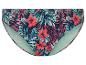 Maillot de bain, bas de bikini, motif tropical.