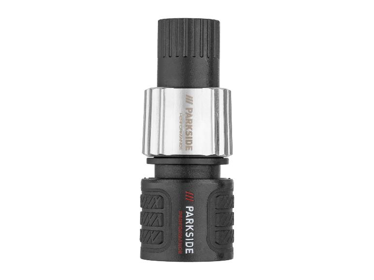 Adaptateur d'embout Parkside Performance noir et argenté