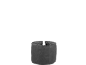 Housse ronde grise pour pied de sapin avec cordon de serrage