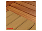 Lames de terrasse Baufix en deux couleurs.