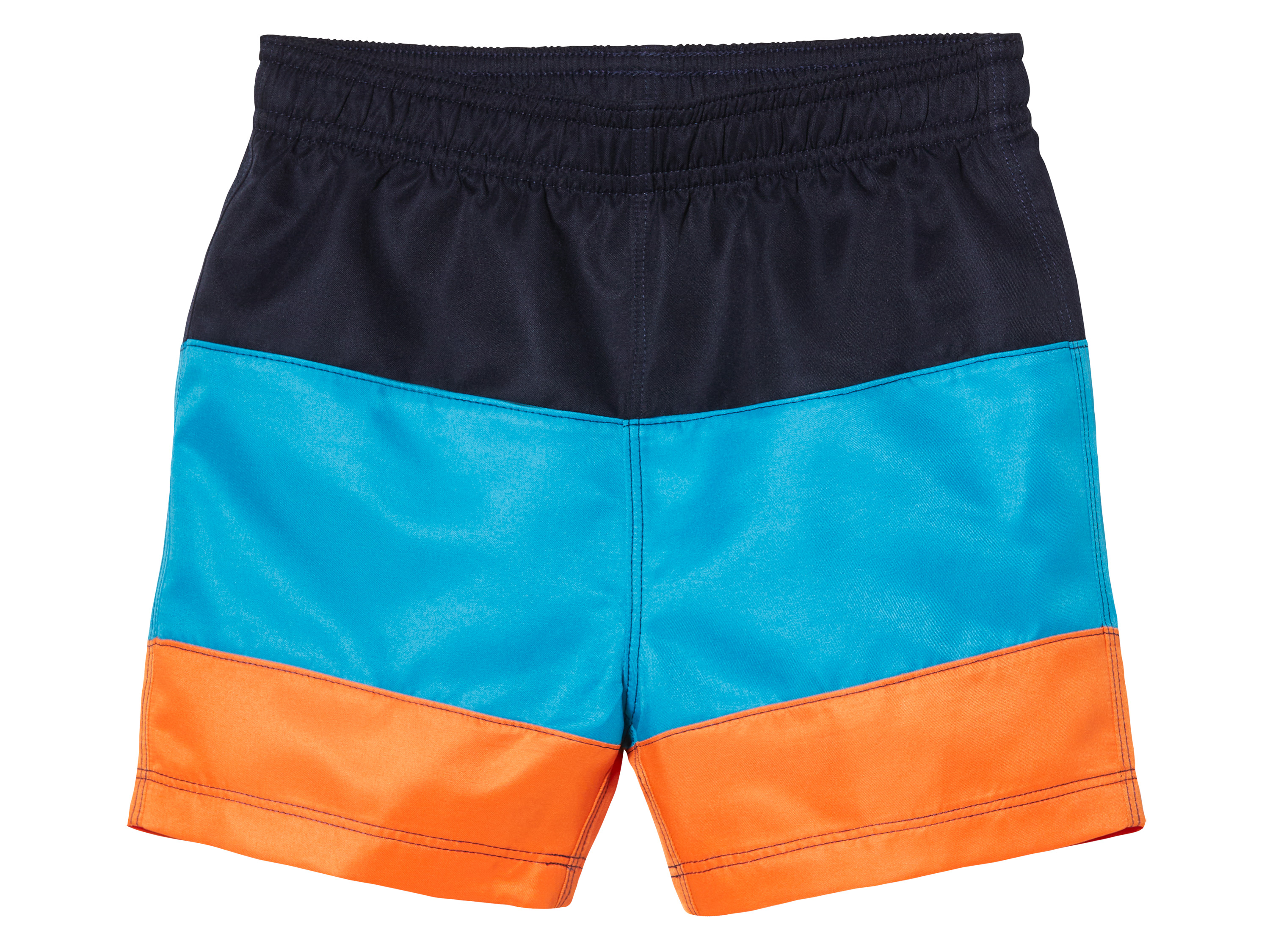 lupilu® Boxer ou short de bain petit garçon (2-4 ans, bleu, bleu marine et orange)