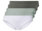 Un ensemble de culottes blanches et vertes.