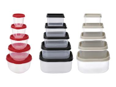SILVERCREST® Set de 5 boîtes de conservation