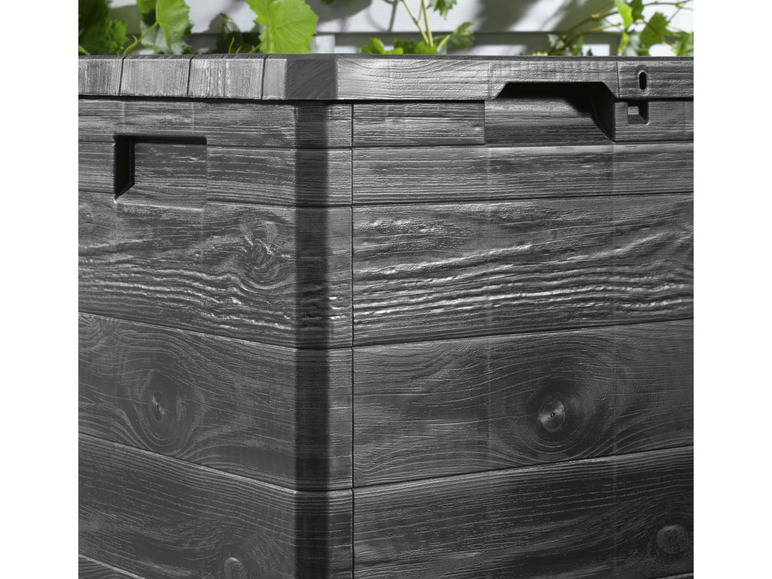 Aller en mode plein écran : LIVARNO home Coffre de jardin, cadenassable, 90 L, en plastique - Image 7