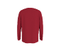 T-shirt rouge à manches longues, vue arrière