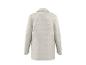 Veste femme beige clair en tissu texturé, vue de dos