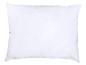 Oreiller blanc matelassé avec un motif ondulé