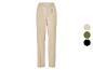 Pantalon beige à plis.