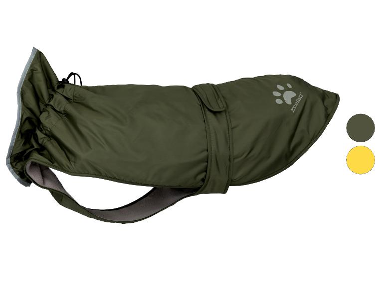 Une veste verte pour chien de Zoozari