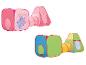 Tentes et tunnel pour enfants : design princesse et arc-en-ciel.