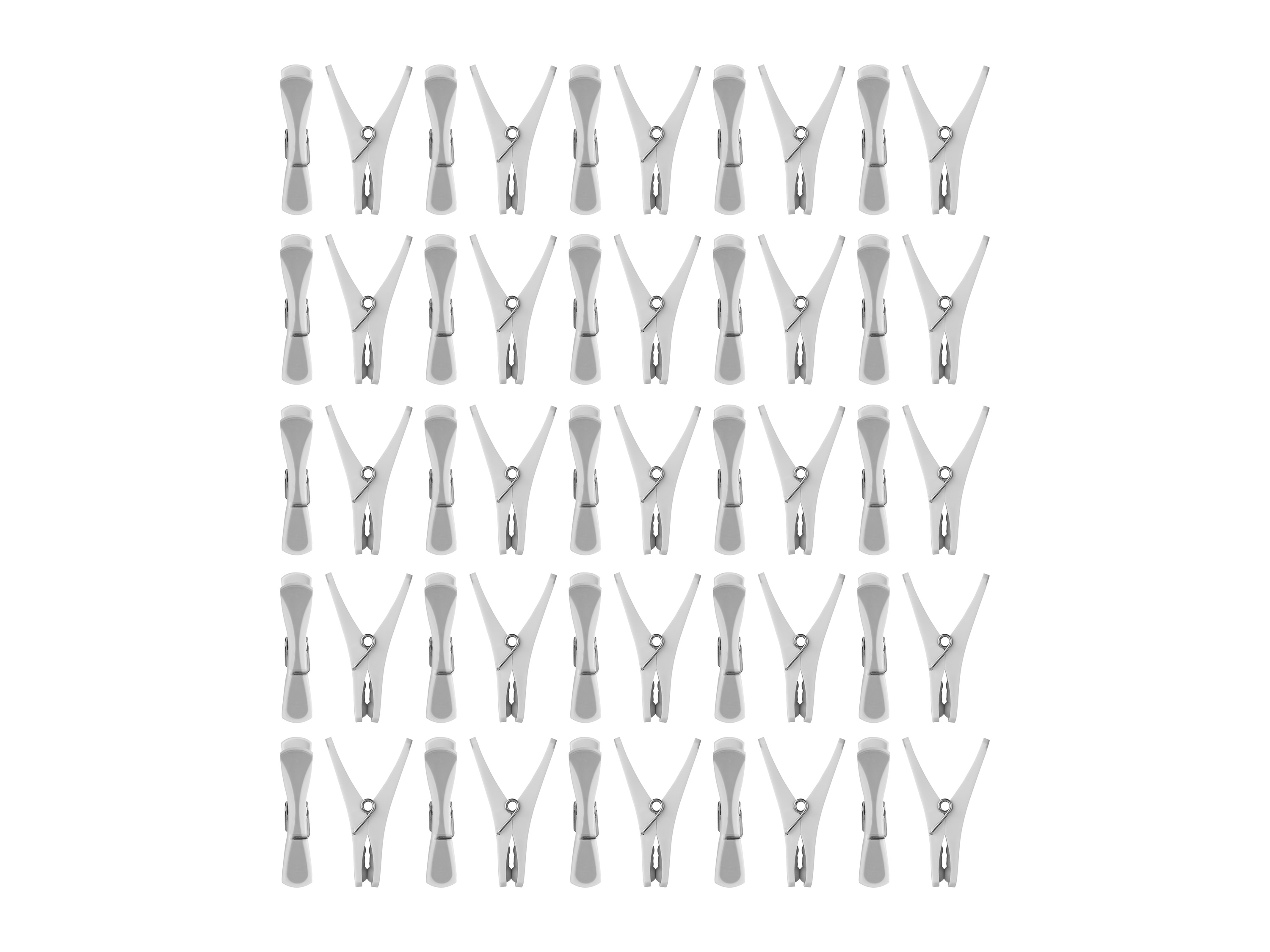 LIVARNO home Pinces à linge XXL compactes, 50 pièces