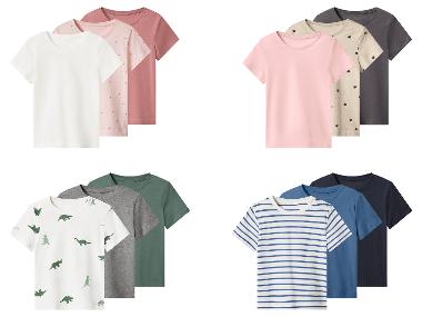 lupilu® Lot de 3 t-shirts enfant