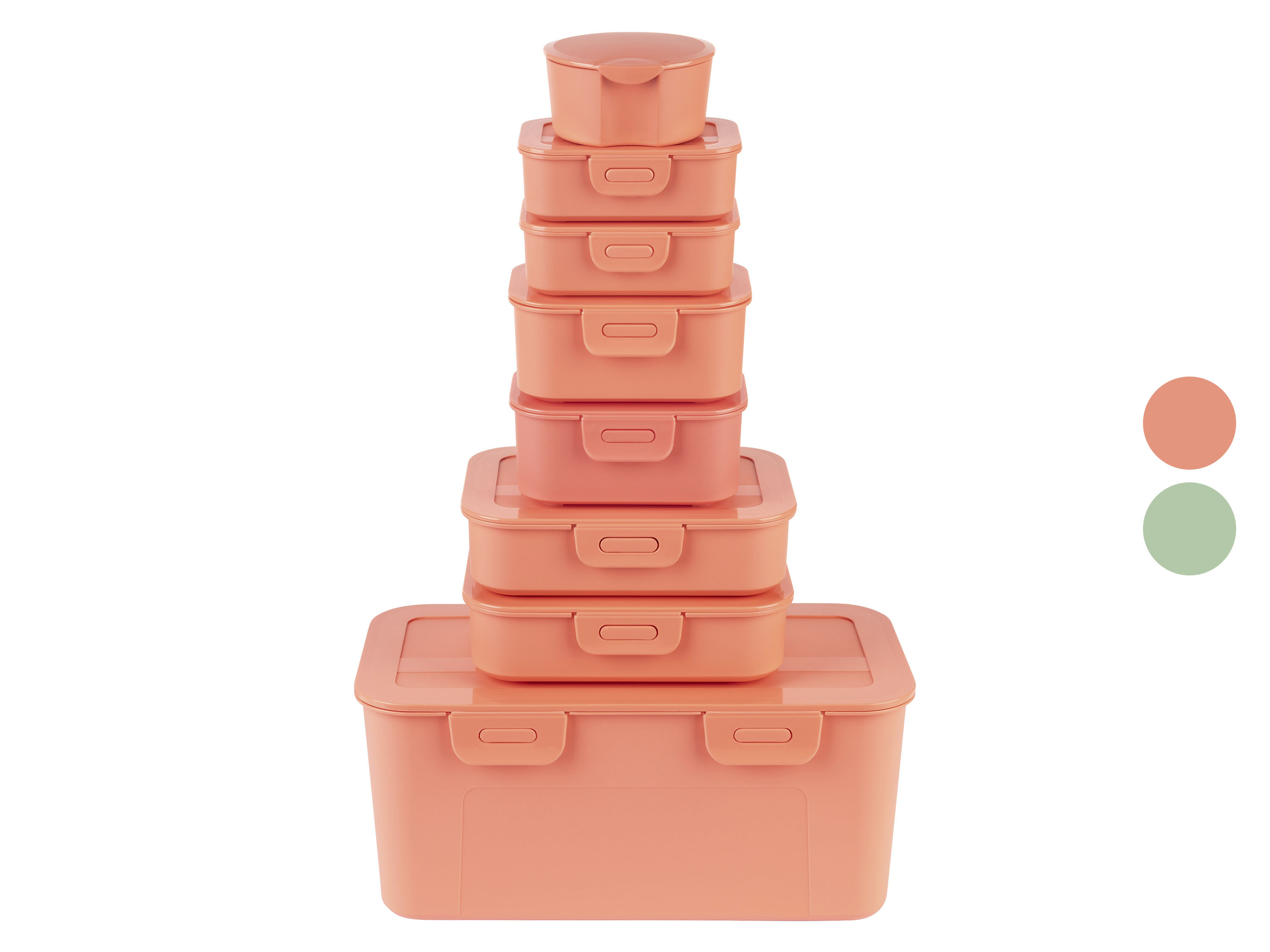 ERNESTO® Set de 8 boîtes de conservation