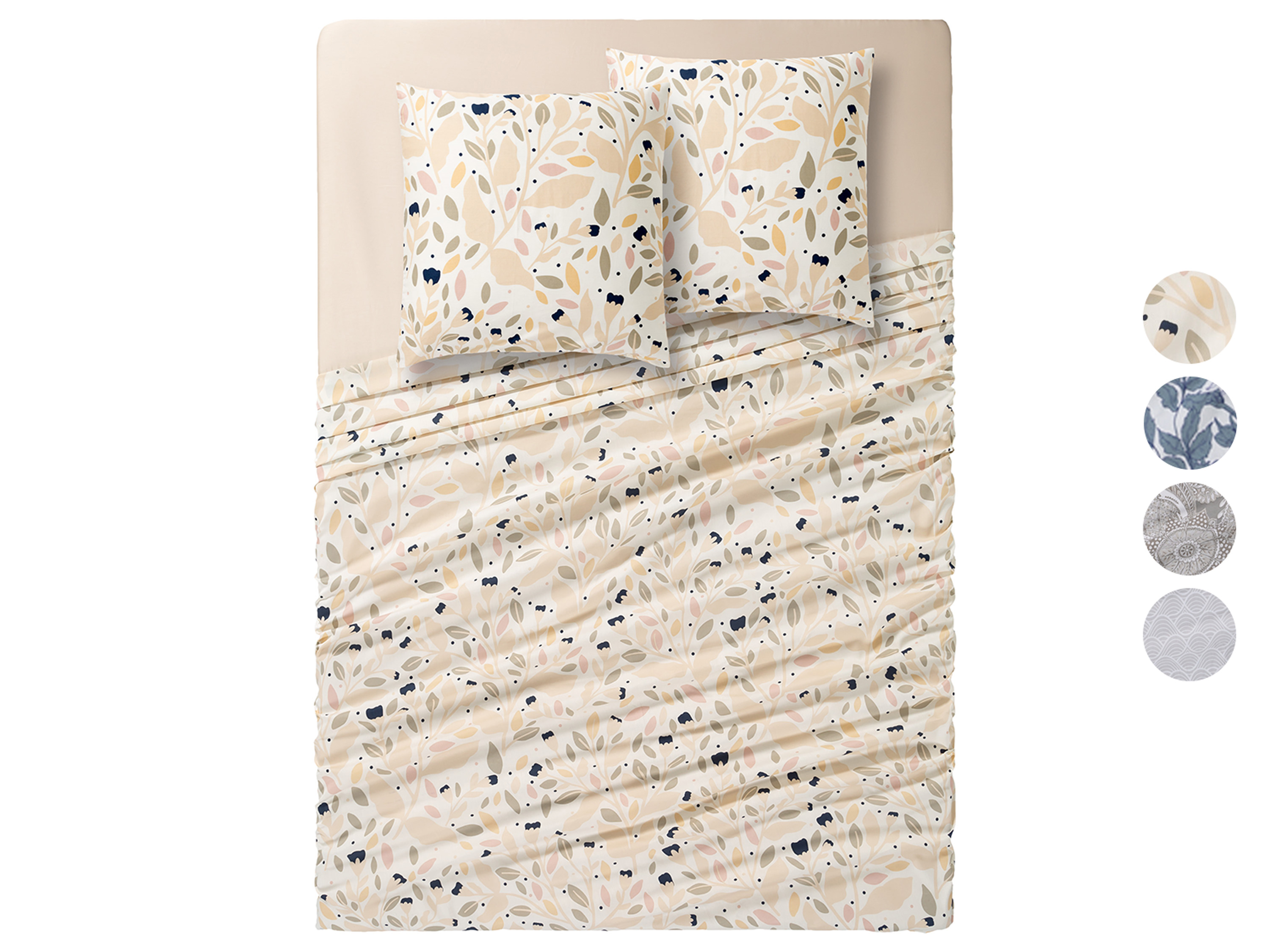 LIVARNO home Parure de lit en satin, 240 x 280 cm