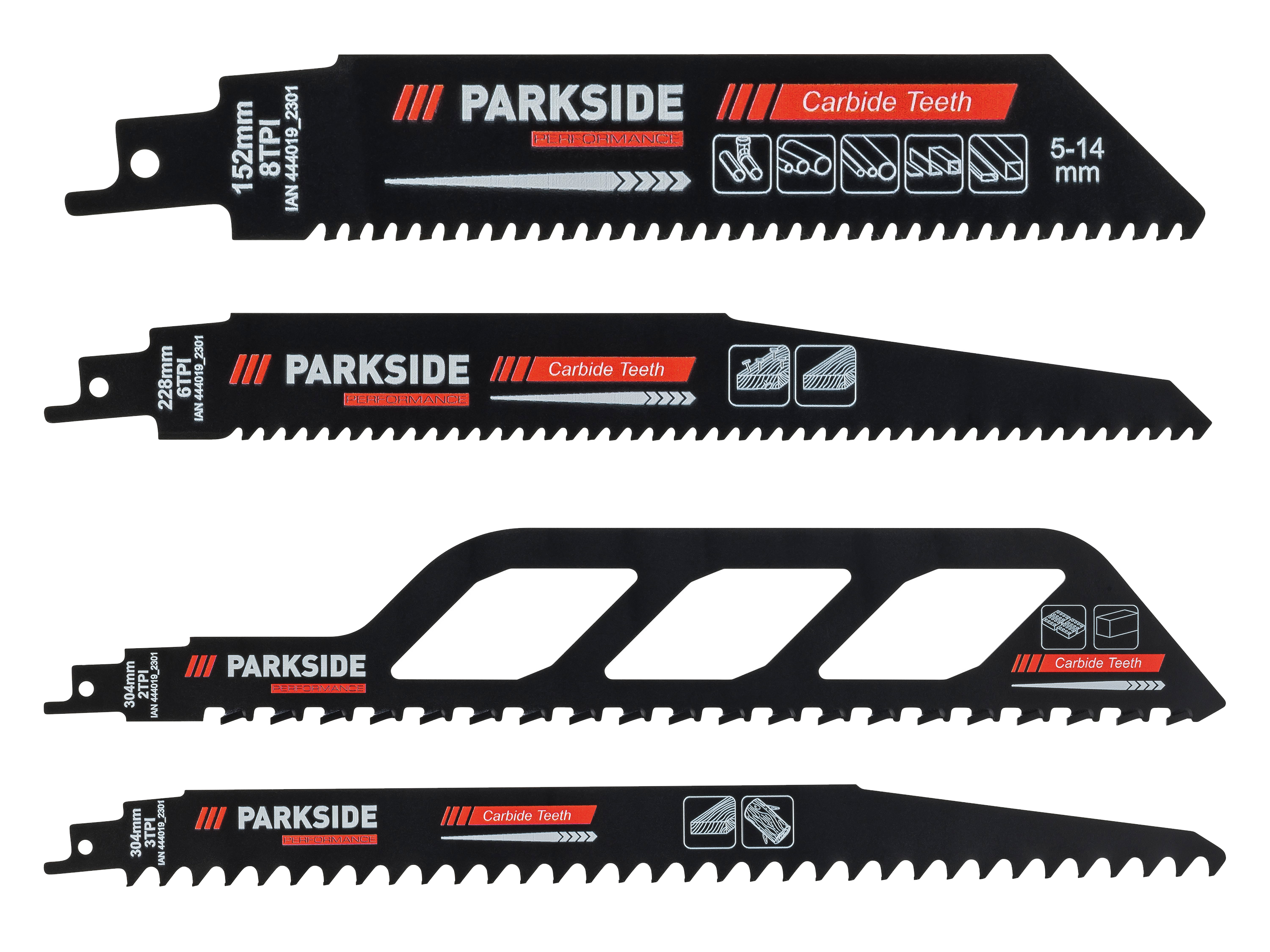 PARKSIDE PERFORMANCE® Lame de scie sabre