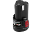 Batterie d'outil noire avec le texte 'HIGH POWER X12V TEAM' et '2.5 Ah'.