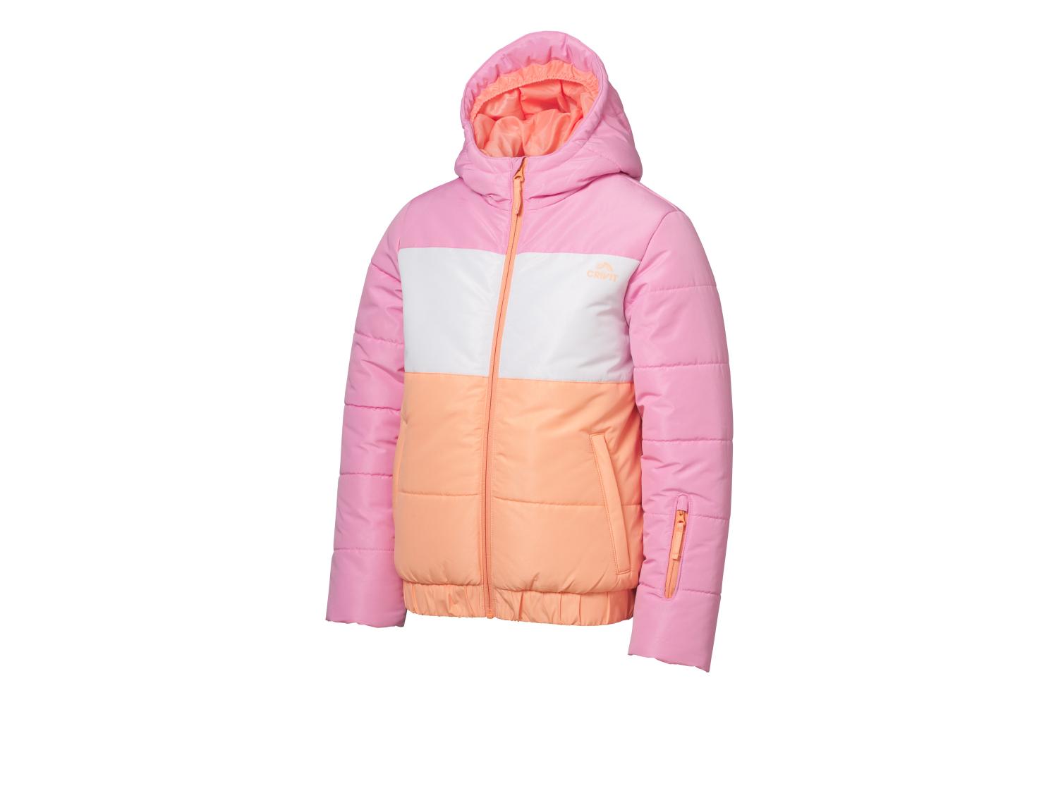 Veste De Ski Fille Camouflage Rose Et Blanc - Taille 164 Cm - Occasion Très Bon état