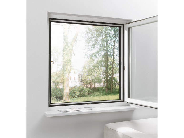 Aller en mode plein écran : LIVARNO home Moustiquaire de fenêtre à cadre télescopique, 120 x 140 cm - Image 19