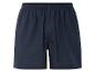 Shorts de sport bleu marine.