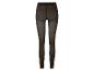 Collants noirs transparents, vue arrière.