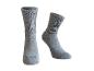 Deux paires de chaussettes grises Scholla.