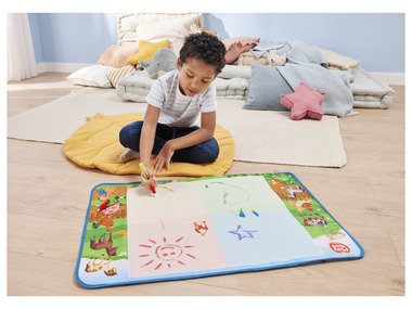 Playtive Tapis de dessin avec feutre à eau
