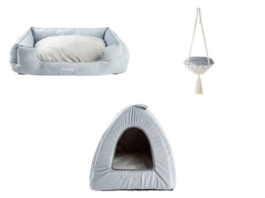 zoofari® Panier, grotte pyramide ou hamac pour animaux domestiques, en matériaux recyclés