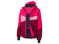 Une veste rose Crivit avec capuche pour femme.