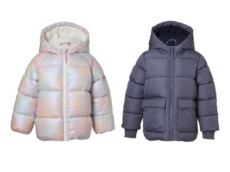 Doudounes thermiques LUPILU® pour enfants: irisée et bleu foncé