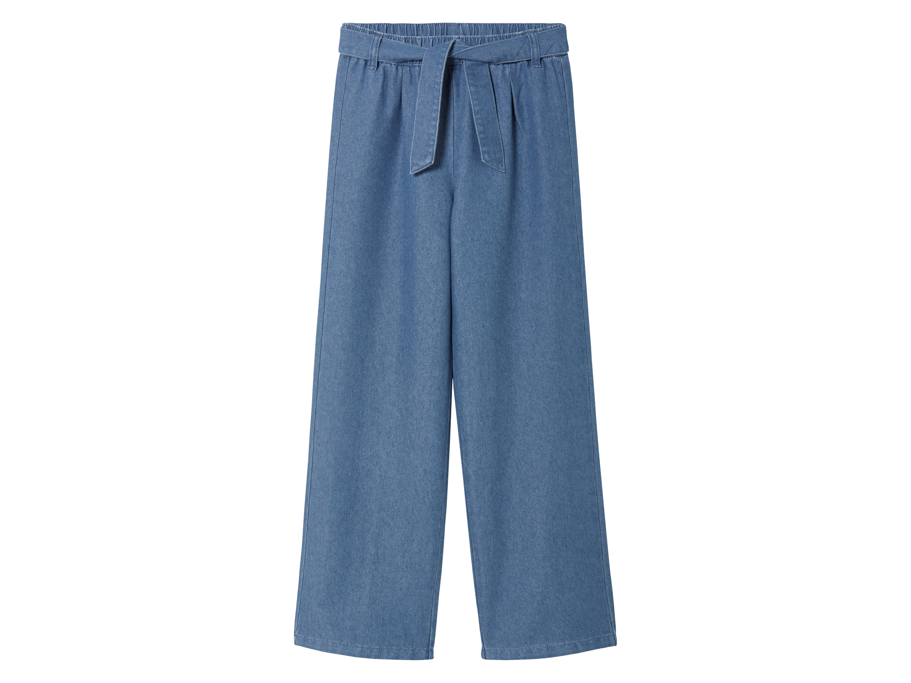 pepperts!® Jean Wide Leg fille (bleu, 134/140)