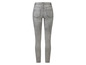 Jeans skinny gris foncé, vue arrière.