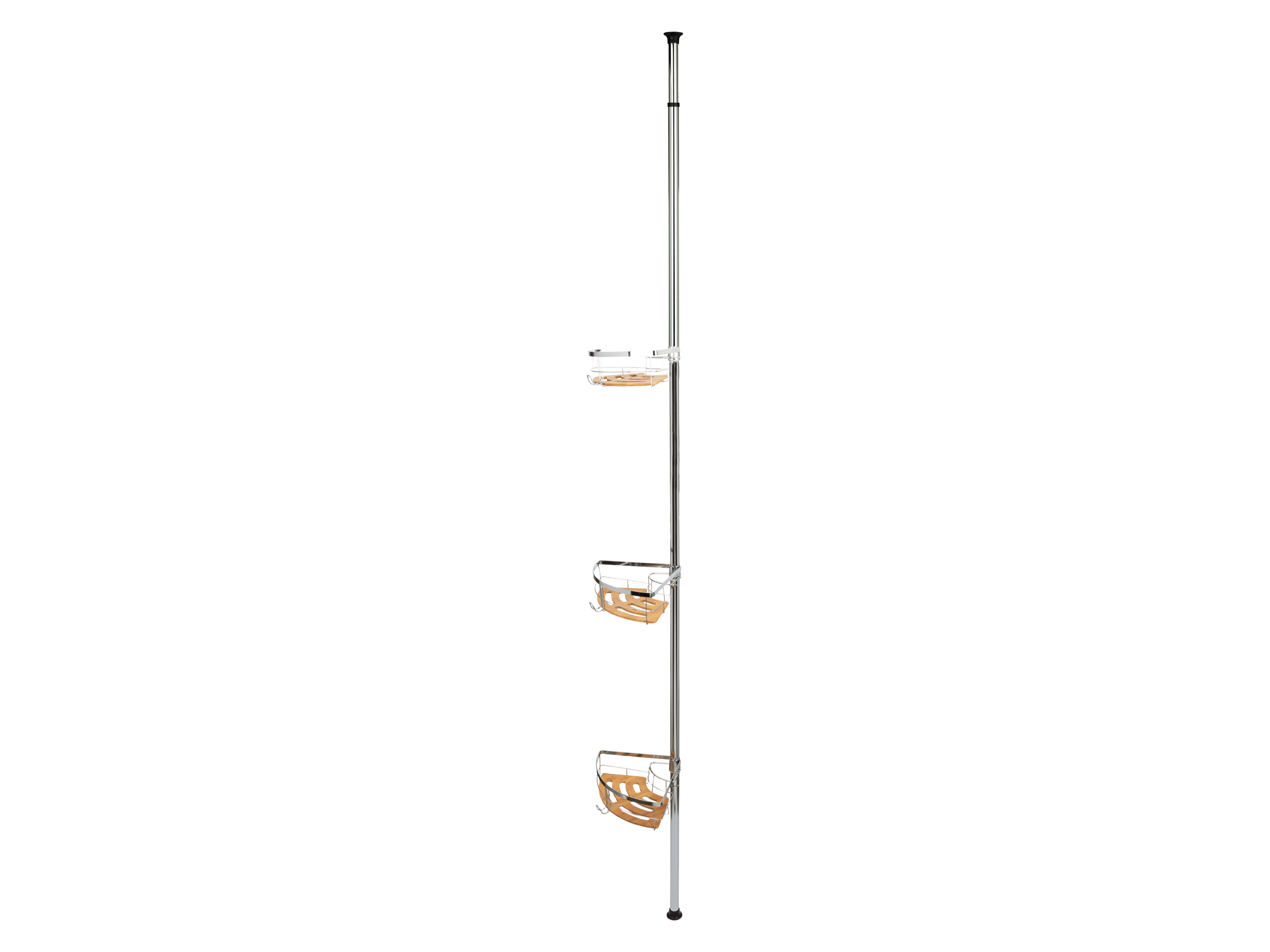 LIVARNO home Étagère de salle de bain télescopique, 3 paniers