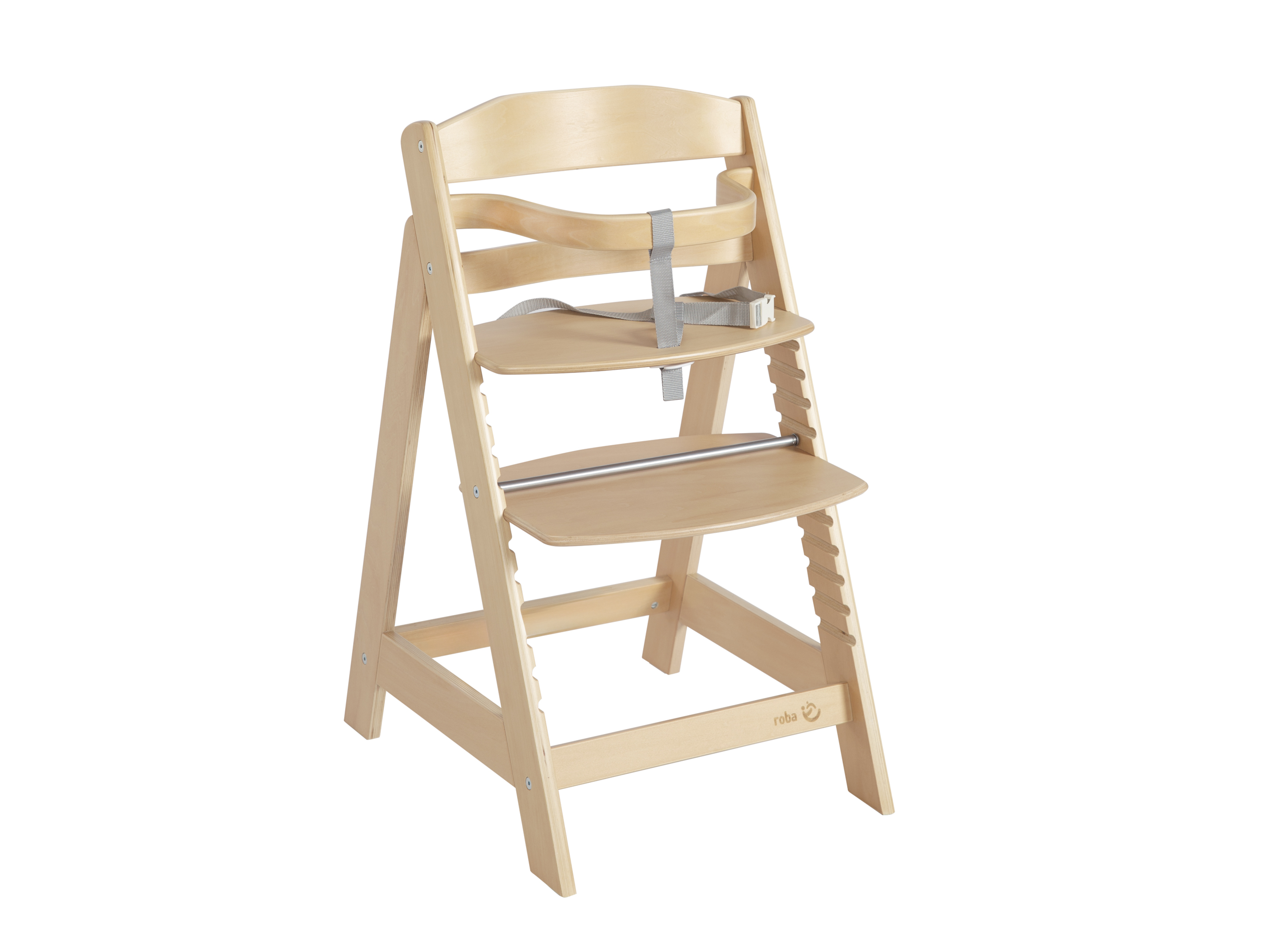 roba Chaise haute »Sit Up«, chaise haute évolutive en bois. (crème)