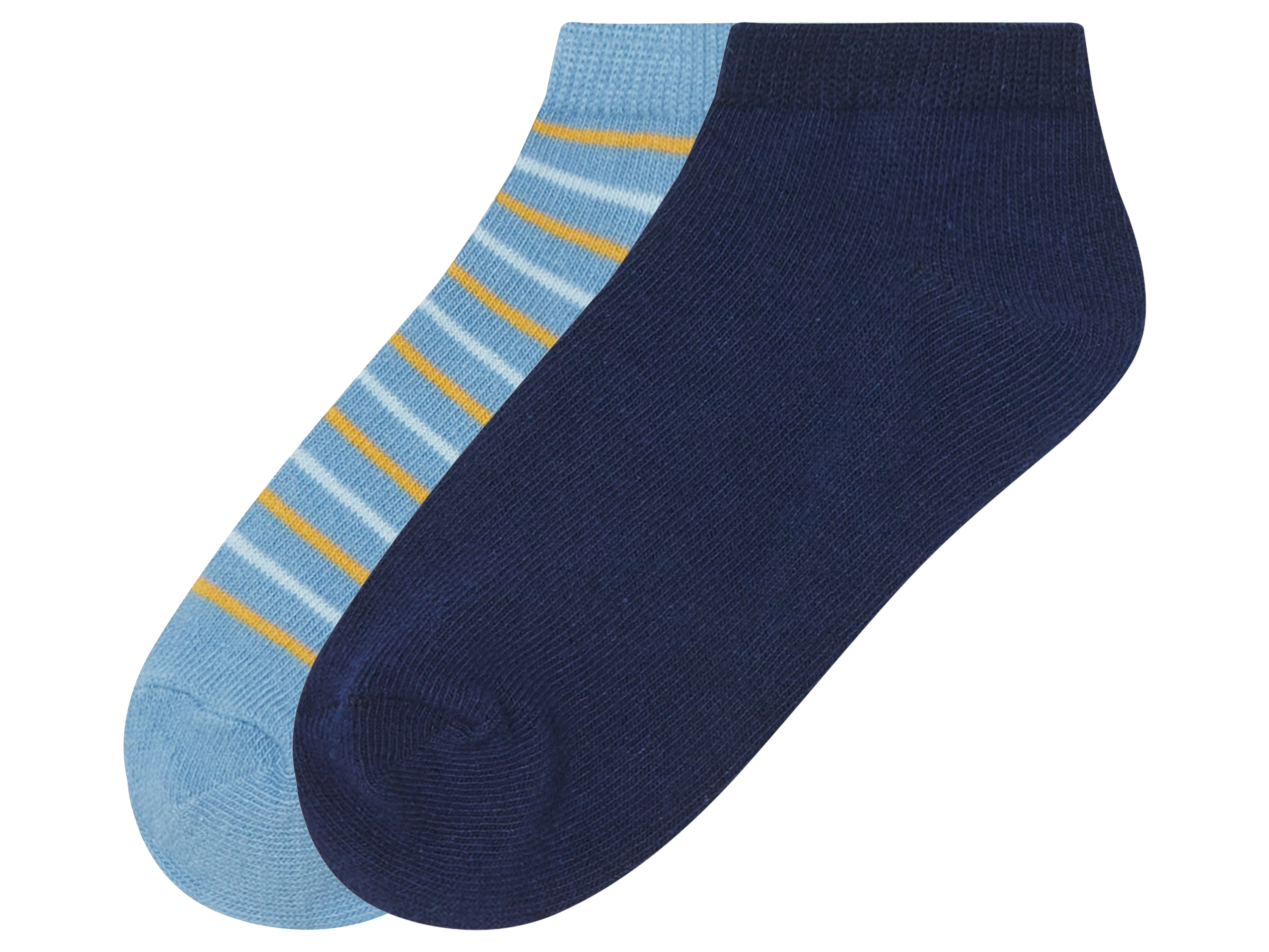 pepperts!® Lot de 2 paires de chaussettes enfant (bleu, 27-30)
