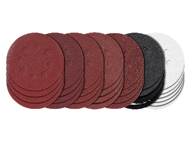 PARKSIDE® Set de papier abrasif (Ponceuse excentrique 30 pcs.)