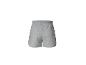 Shorts gris en tissu molletonné.