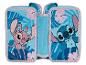 Double trousse à crayons avec Lilo et Stitch.