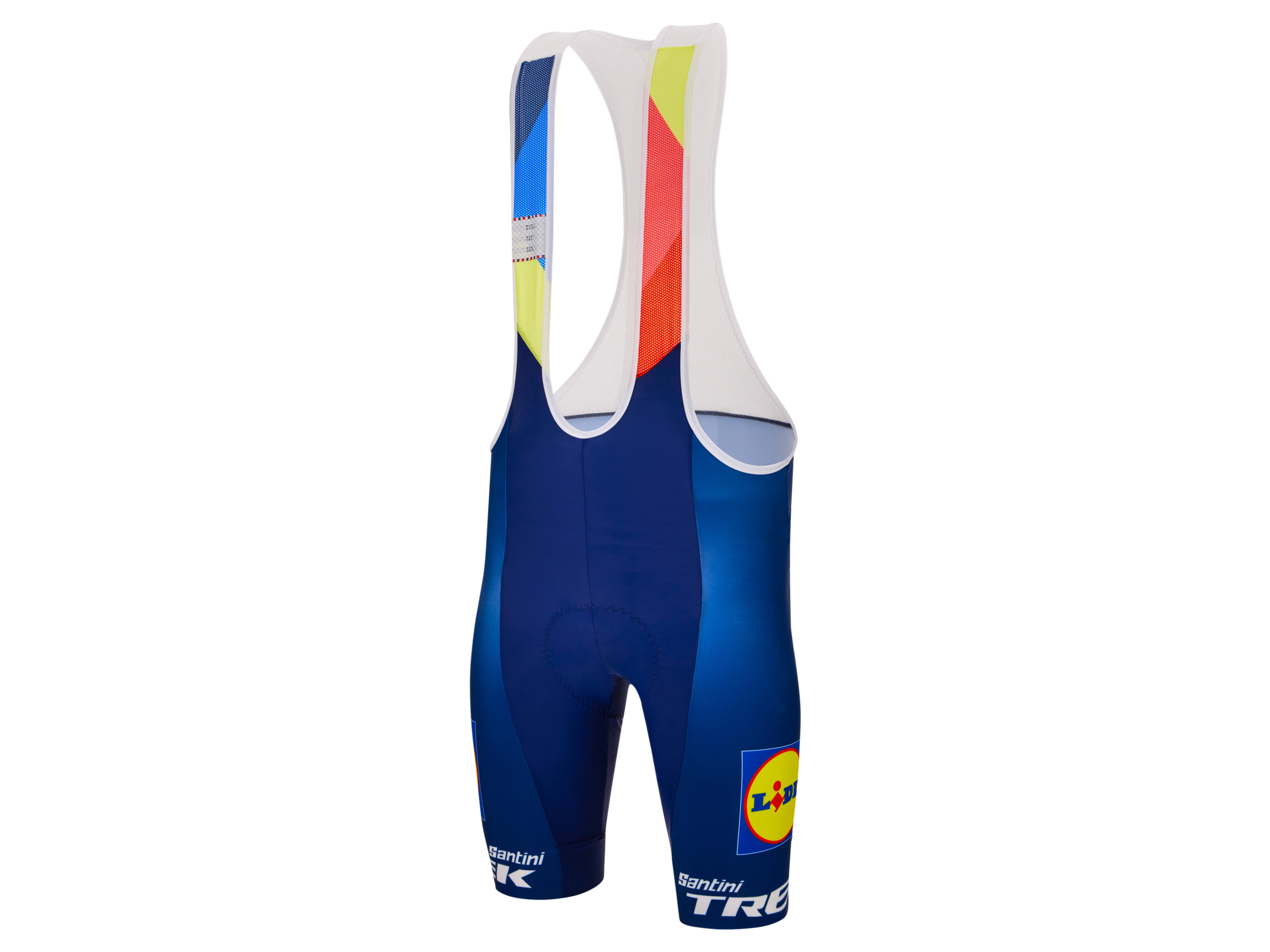 Santini Cuissard court à bretelles Lidl-Trek 2024 homme
